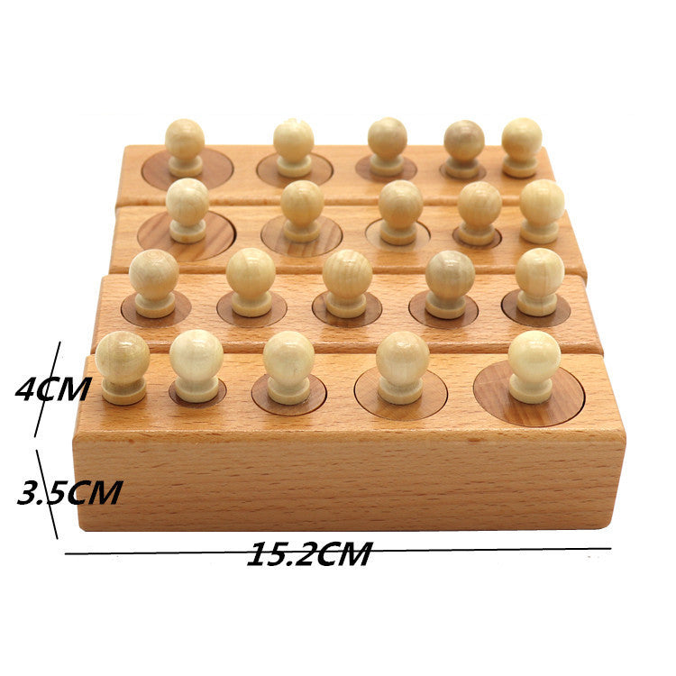 Montessori Wooden Building Blocks