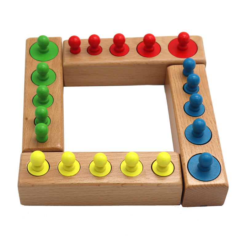 Montessori Wooden Building Blocks