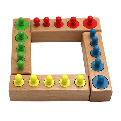 Montessori Wooden Building Blocks