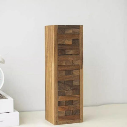 Classic Wooden Building Blocks – Family & Kids Stacking Game