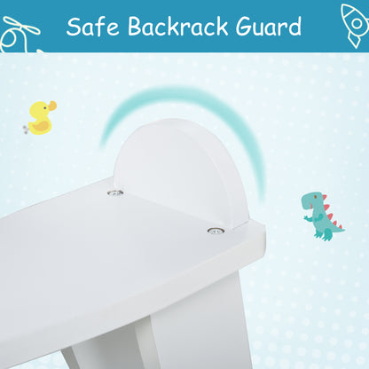 Wooden Rocking Horse Ride-On Toy for Toddlers