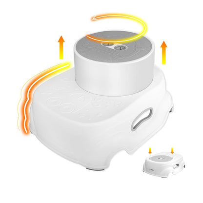 Padded 2-Step Step Stool for Kids – Non-Slip, Foldable & Sturdy Footstool