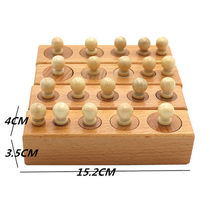 Montessori Wooden Building Blocks