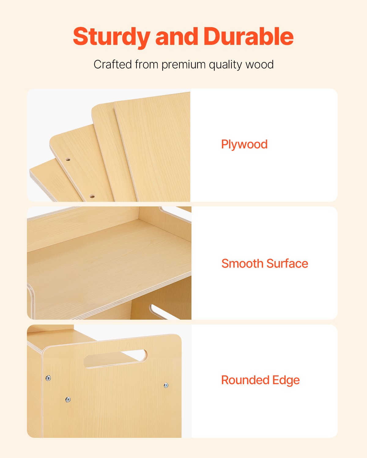 Montessori Toddler Table & Chair Set – Adjustable Wooden Activity Table for Kids